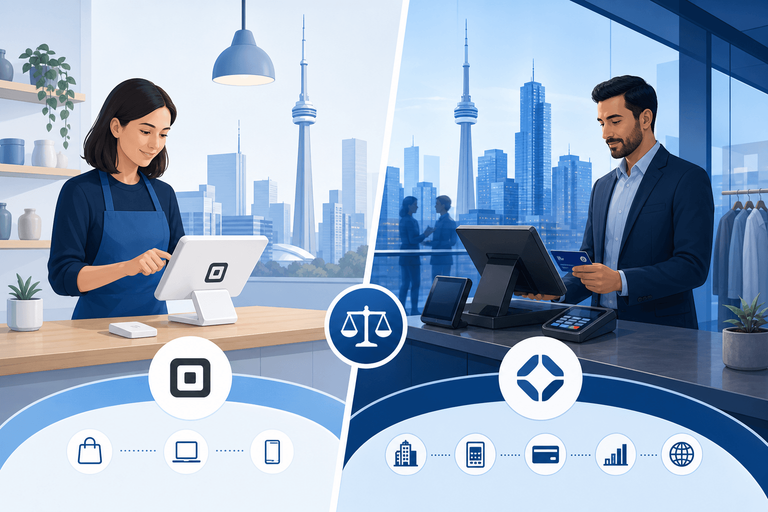 Square vs Interchange Plus: Toronto Businesses Guide